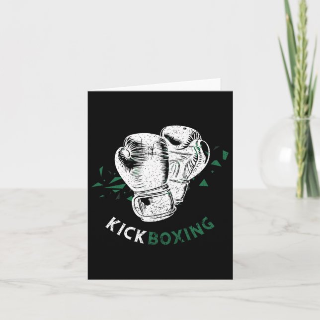 Boxhandschuhe Karte (Vorderseite)