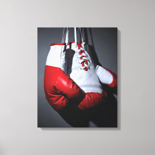 Boxhandschuhe Leinwanddruck