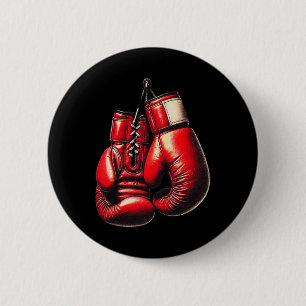 Boxhandschuhe Rot Boxen Sport Boxer Kickboxen Button