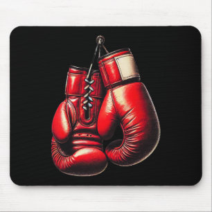 Boxhandschuhe Rotes Boxen Sport Boxen Kickboxing Mousepad