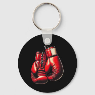 Boxhandschuhe Rotes Boxen Sport Boxen Kickboxing Schlüsselanhänger