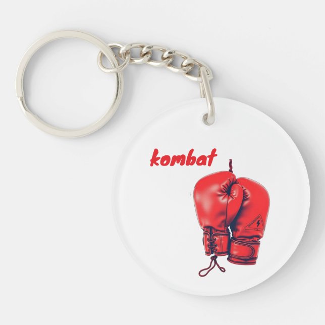 Boxhandschuhe Schlüsselanhänger (Vorderseite)