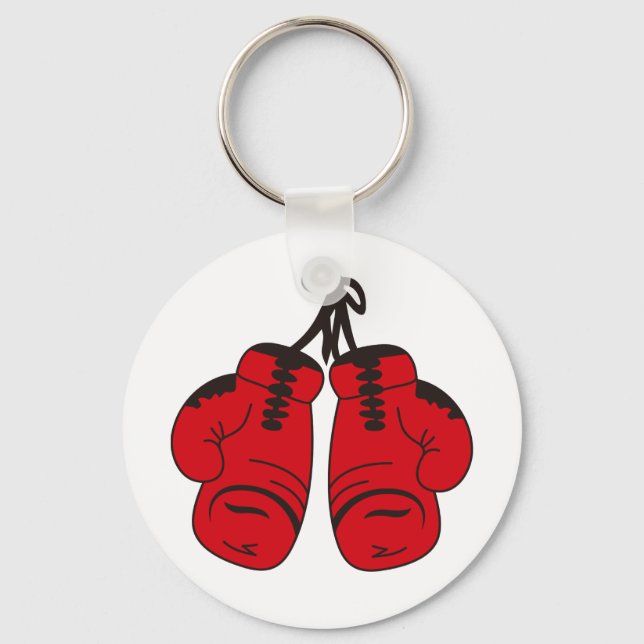 Boxhandschuhe Schlüsselanhänger (Vorderseite)