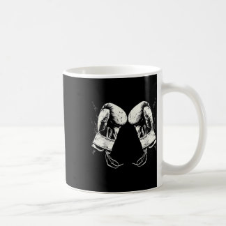 Boxhandschuhe Silhouette Kaffeetasse