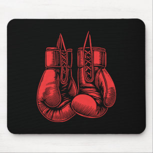 Boxhandschuhe Sport Boxer Kickboxer Workout Fighti Mousepad