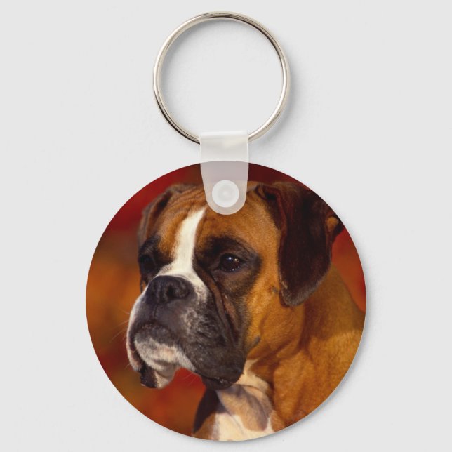 Boxhund Schlüsselanhänger (Vorderseite)