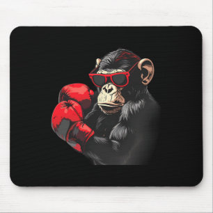 Boxing-Affenliebhaber Boxhandschuhe Kickboxen Lust Mousepad
