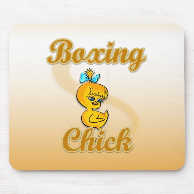 Boxing Chick Mousepad (Vorne)