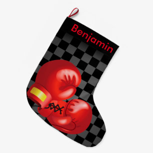Boxing Design Große Weihnachtsfeier Strumpf Großer Weihnachtsstrumpf