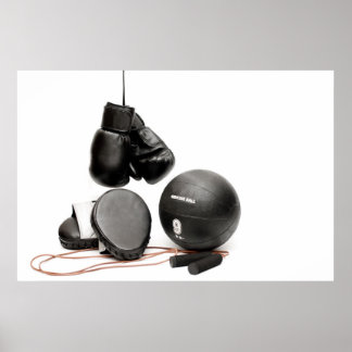 BOXING-GERÄT POSTER