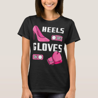 Boxing Girl Boxer Female Coach Combat Sport Train T-Shirt