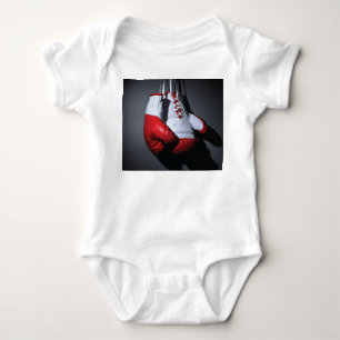 Boxing gloves  baby strampler