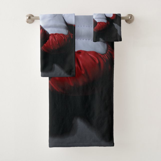 Boxing gloves  badhandtuch set (Insitu)