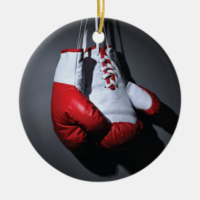 Boxing Gloves Keramik Ornament (Vorne)