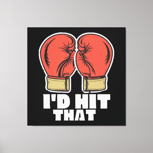 Boxing Gloves Leinwanddruck (Vorderseite)