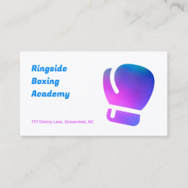 Boxing Gym QR Visitenkarte