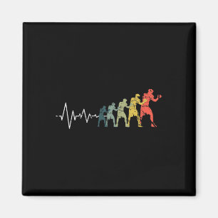 Boxing Heartbeat Boxer Fight Liebe Magnet
