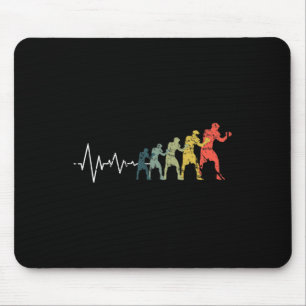 Boxing Heartbeat Boxer Fight Liebe Mousepad