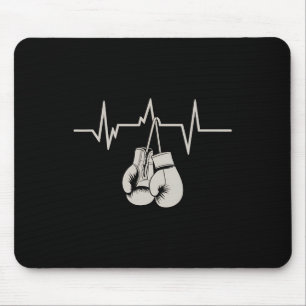 Boxing Heartbeat Boxing Boxing Gloves Workout Gym  Mousepad