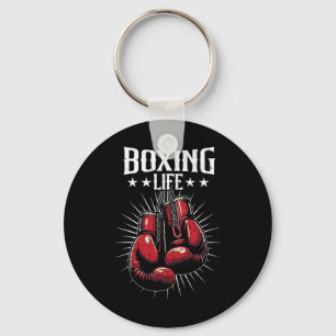Boxing-Leben Kickboxen Liebhaber Kickboxer Beruf Schlüsselanhänger