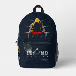 Boxing-Legenden | Bedruckter Rucksack