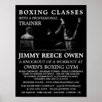 Boxing-Match-Champion, Boxing-Klassenwerbung
