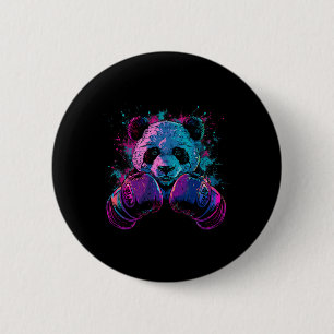Boxing-Panda-Liebhaber Boxhandschuhe Kickboxen Lus Button