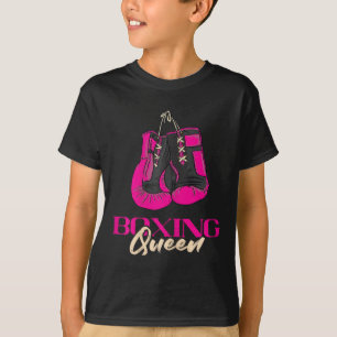 Boxing Queen Kickboxer Kickboxen Boxhandschuhe Bo T-Shirt