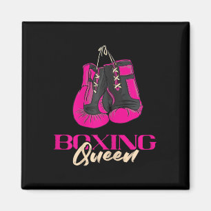 Boxing Queen Kickboxer Kickboxing Boxing Boxhandsc Magnet