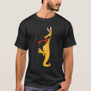 Boxing Roger Spaß Sport Kangaroo T-Shirt