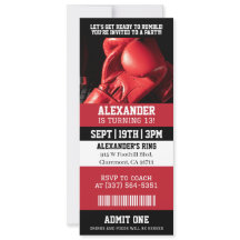 Boxing-Ticket-Birthday-Party