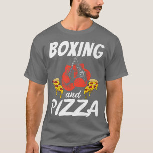 Boxing und Pizza Snack Pizzalove Pizza Premium T-S T-Shirt