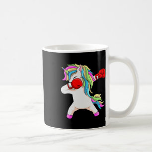 Boxing Unicorn Dabbing Boxer Coach Praktikant Kaffeetasse