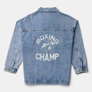 Boxing Vintag Boxing Champ Jeansjacke