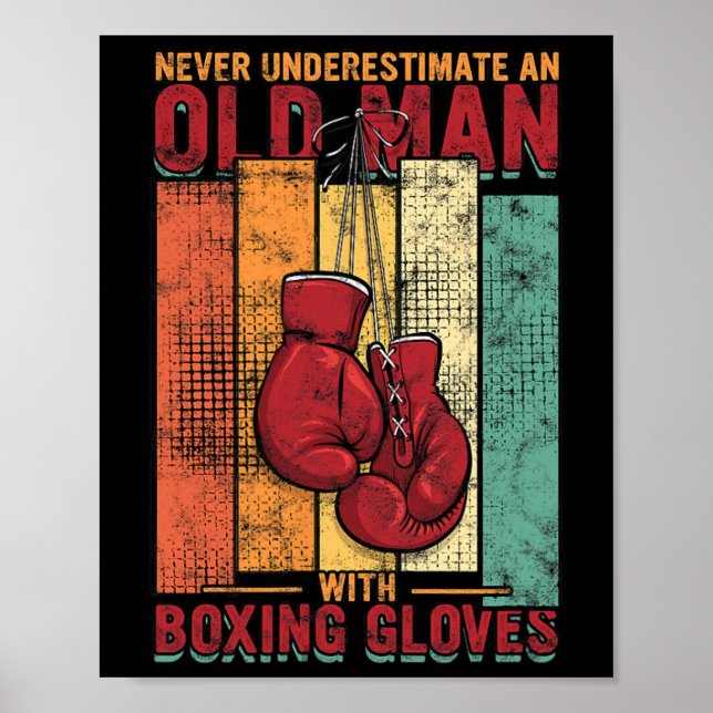 Boxing - Vintag Poster (Vorne)