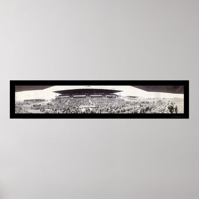 Boxing Willard Johnson Foto 1915 Poster (Vorne)