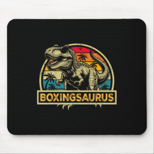 Boxingsaurus T Rex Dinosaurier Boxen Saurus Famili Mousepad