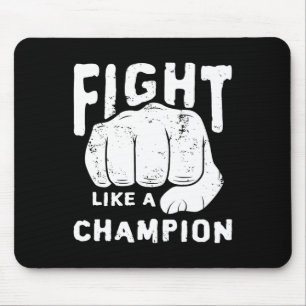 Boxkampf Kickboxen Match Kämpfer Kampfsport Mousepad