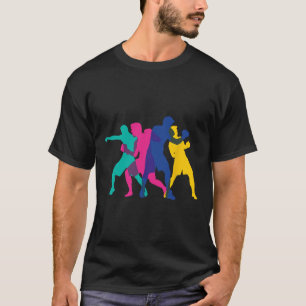 Boxkampf MMA Kickboxen Kämpfer Boxer Knockout T-Shirt