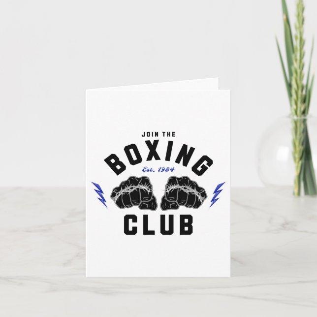 Boxklub1 Karte (Vorderseite)