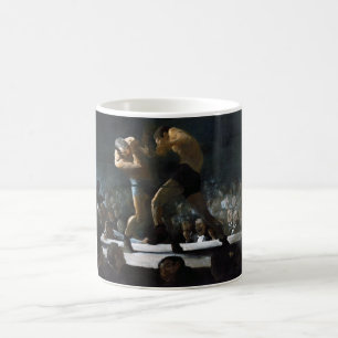Boxklubgemälde von George Bellows Kaffeetasse
