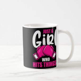 Boxliebhaber Boxen Girl Just a Girl Kaffeetasse