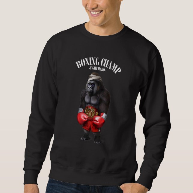 Boxmeister Gorilla Fighter Sweatshirt (Vorderseite)