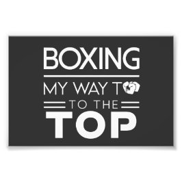 Boxmotivationszitat Fett Minimal Typografie Fotodruck