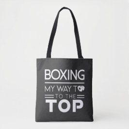 Boxmotivationszitat Fette Minimale Typografie Tasche