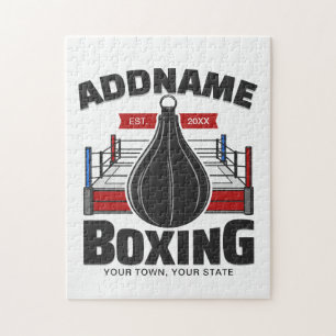 Boxring ADD NAME Boxer Gym Speedball