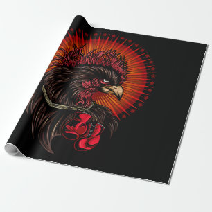Boxrooster Geschenkpapier