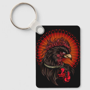 Boxrooster Schlüsselanhänger