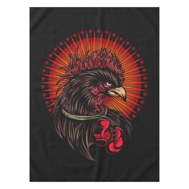 Boxrooster Tischdecke (Vorderseite)