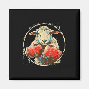 Boxschaf Lamm Boxhandschuhe Kickboxen Lustiger B Magnet
